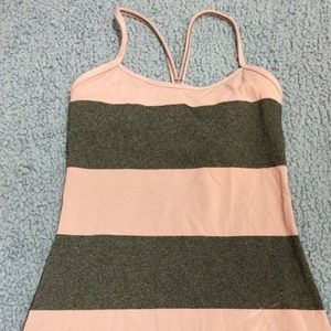 Lululemon striped tank top